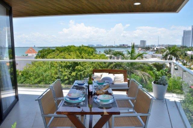 Takh Sea View Apartment Cancun Luaran gambar