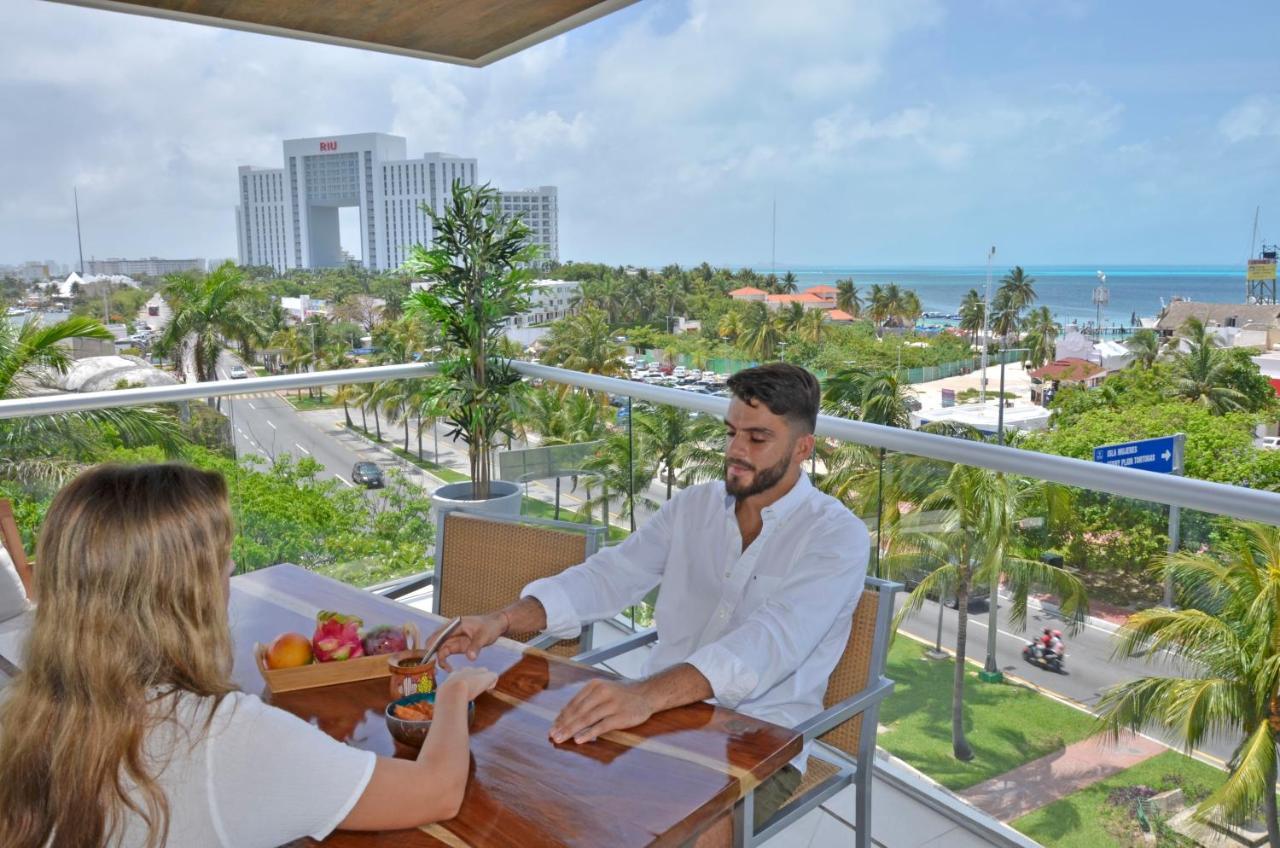 Takh Sea View Apartment Cancun Luaran gambar