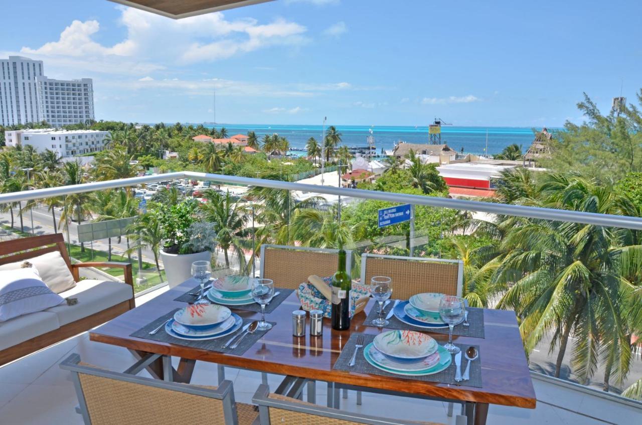 Takh Sea View Apartment Cancun Luaran gambar