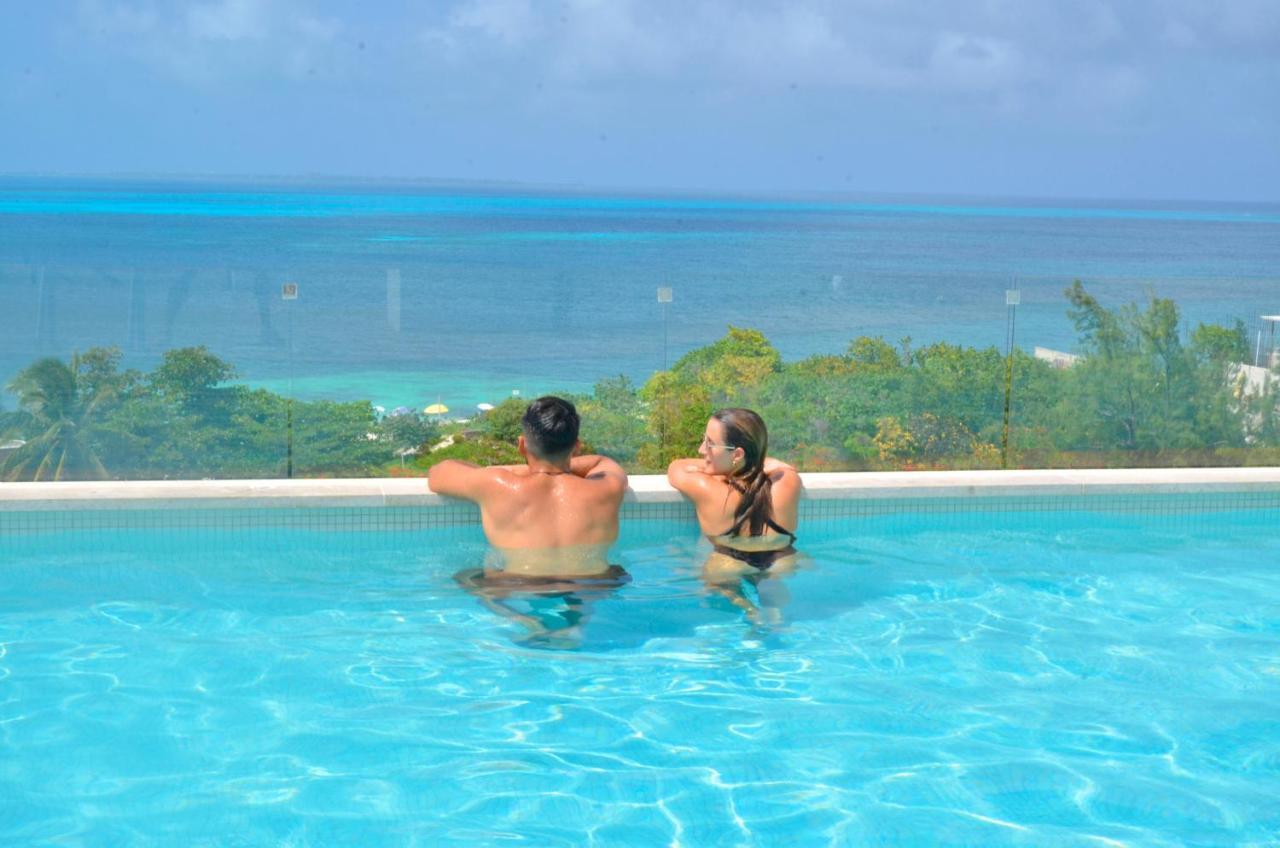 Takh Sea View Apartment Cancun Luaran gambar