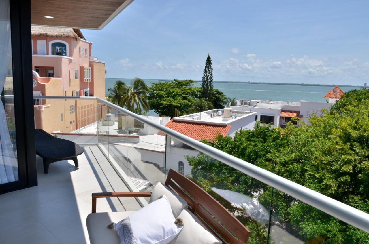 Takh Sea View Apartment Cancun Luaran gambar