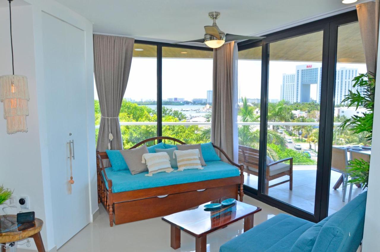 Takh Sea View Apartment Cancun Luaran gambar